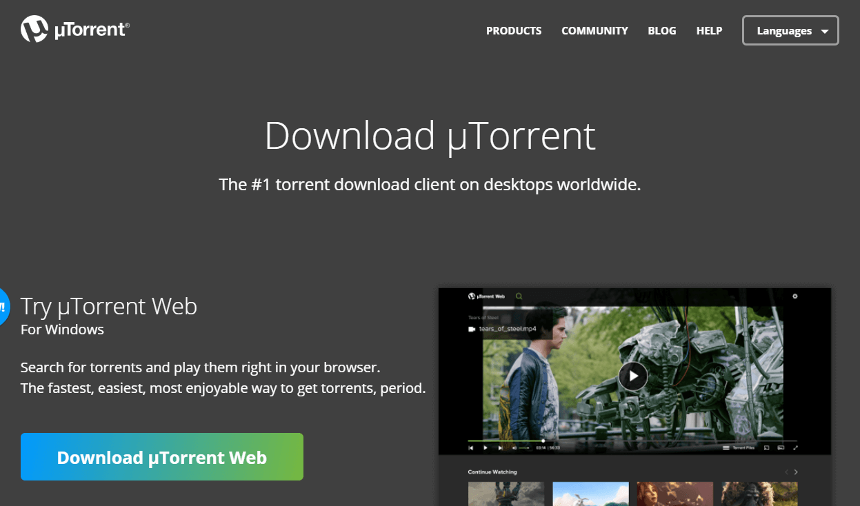 Utorrent download to computer mac os